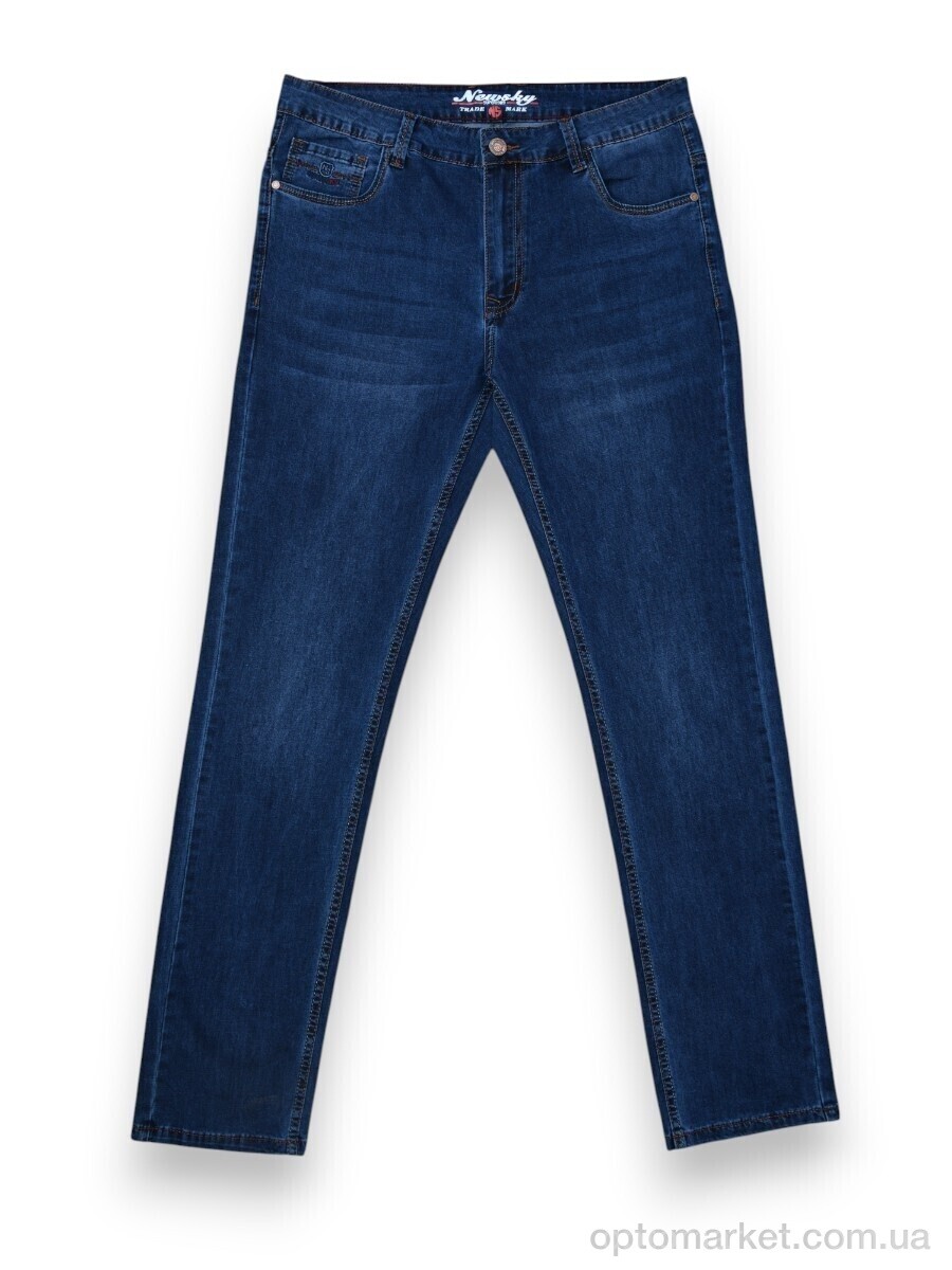 Купить Джинси чоловічі N21141 NEWSKY синій, фото 1