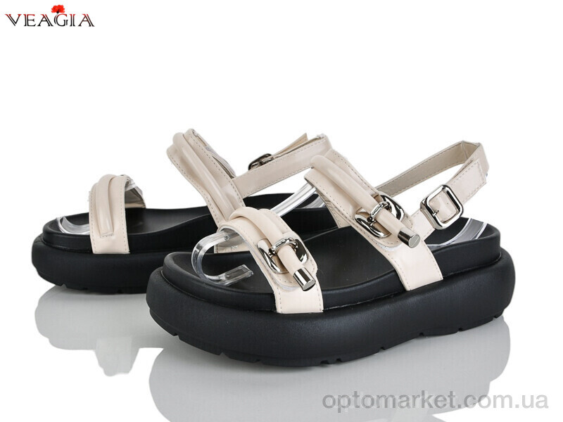 Купить Босоніжки жіночі N22 beige Veagia бежевий, фото 1