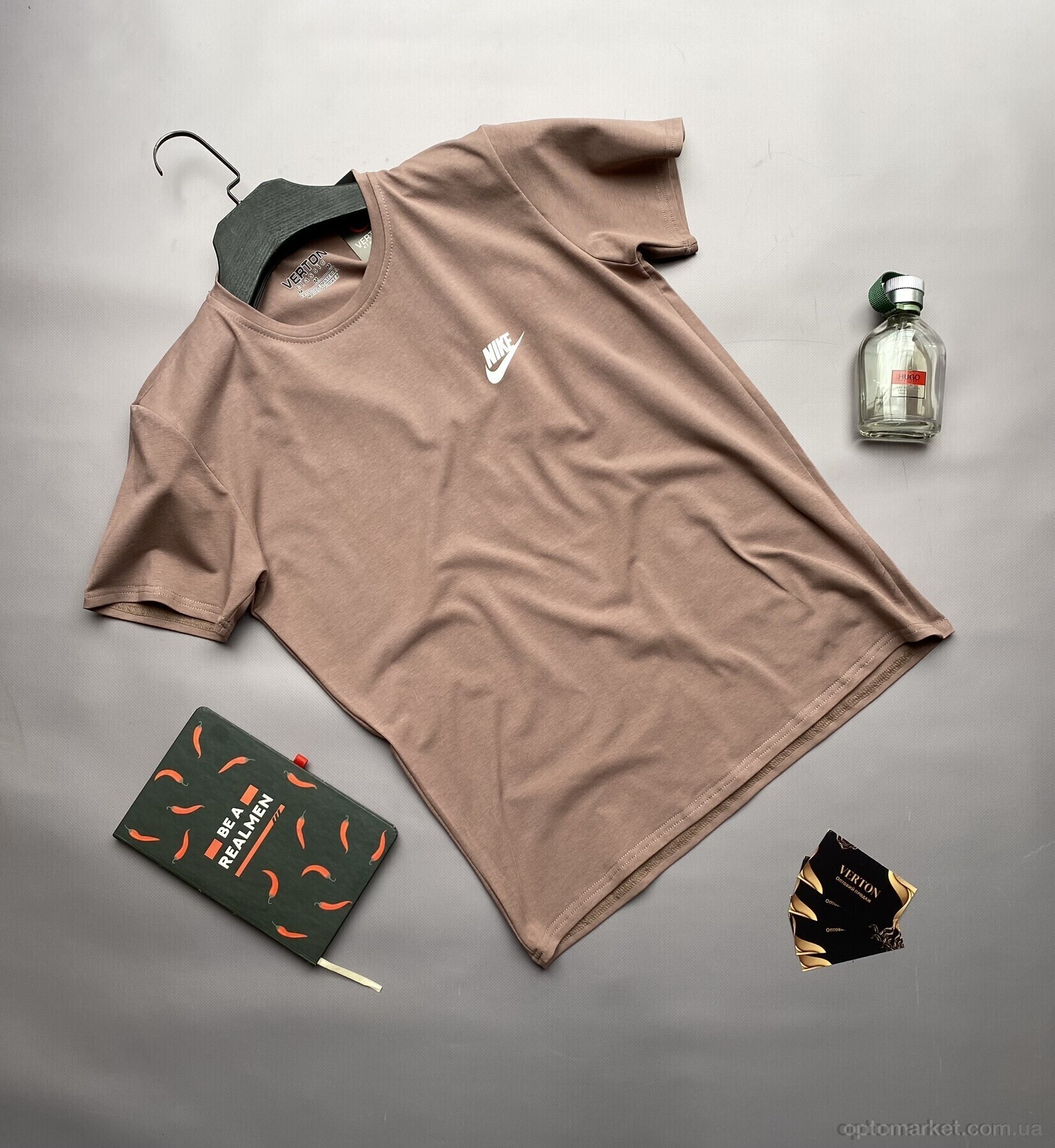 Купить Футболка чоловічі N22 beige N.ke бежевий, фото 2