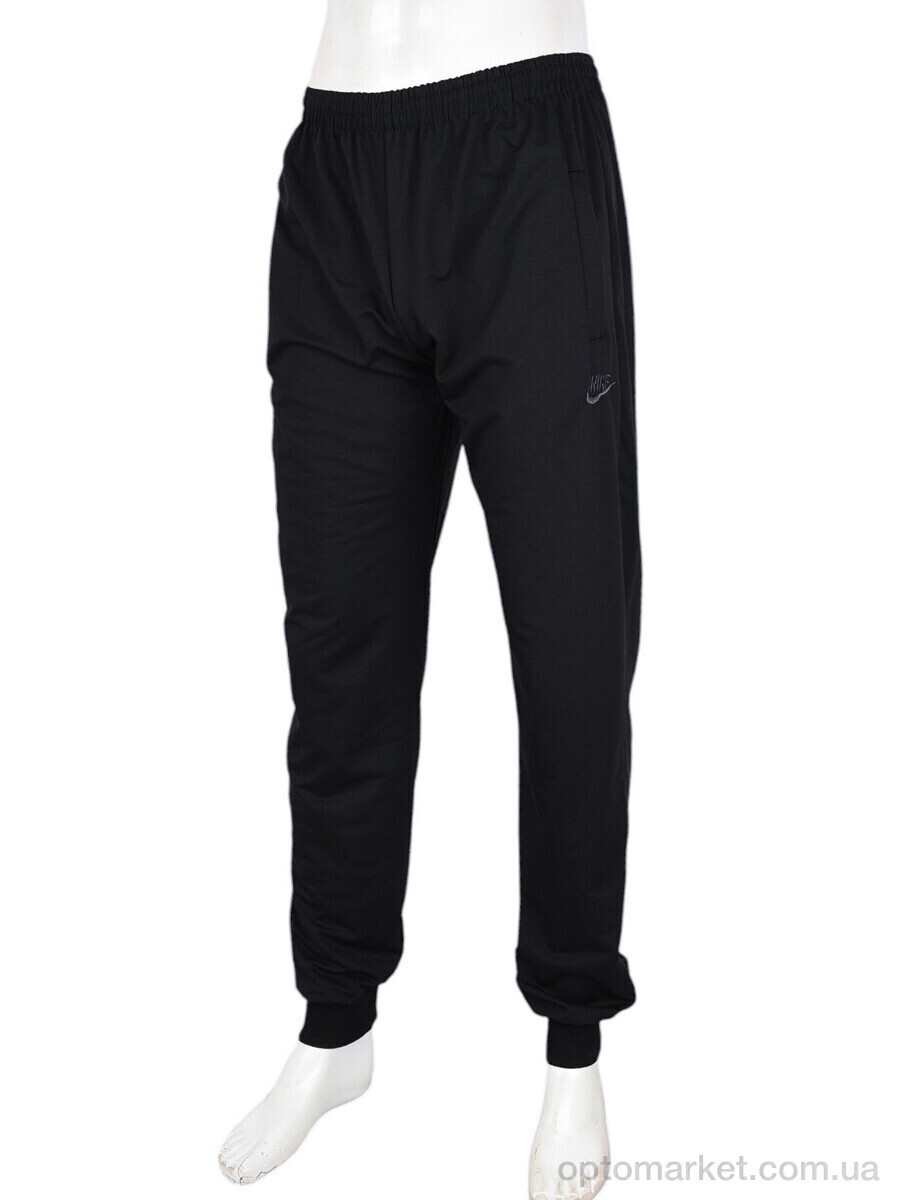 Купить Спортивні штаны чоловічі N22 black N.ke чорний, фото 2