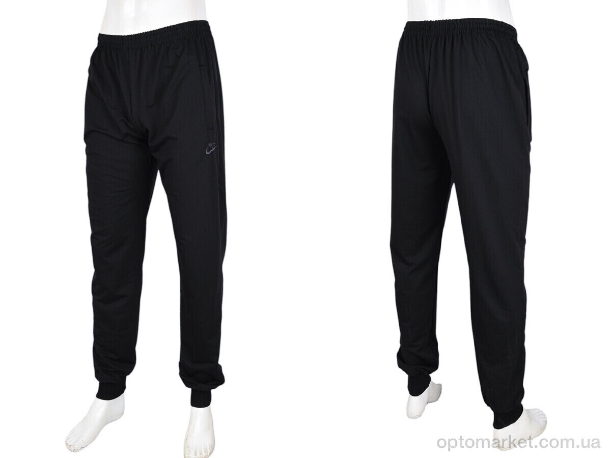 Купить Спортивні штаны чоловічі N22 black N.ke чорний, фото 4