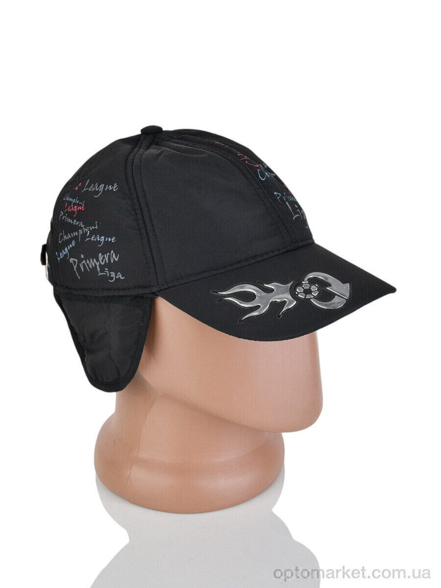 Купить Кепка чоловічі N255 black Victoria чорний, фото 2