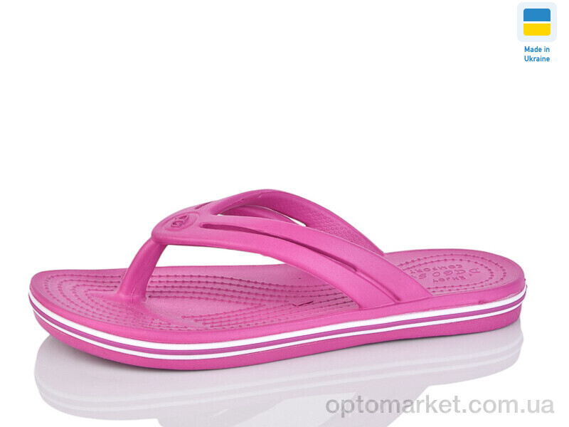 Купить В'єтнамки жіночі N257 ягідний Dago рожевий, фото 1