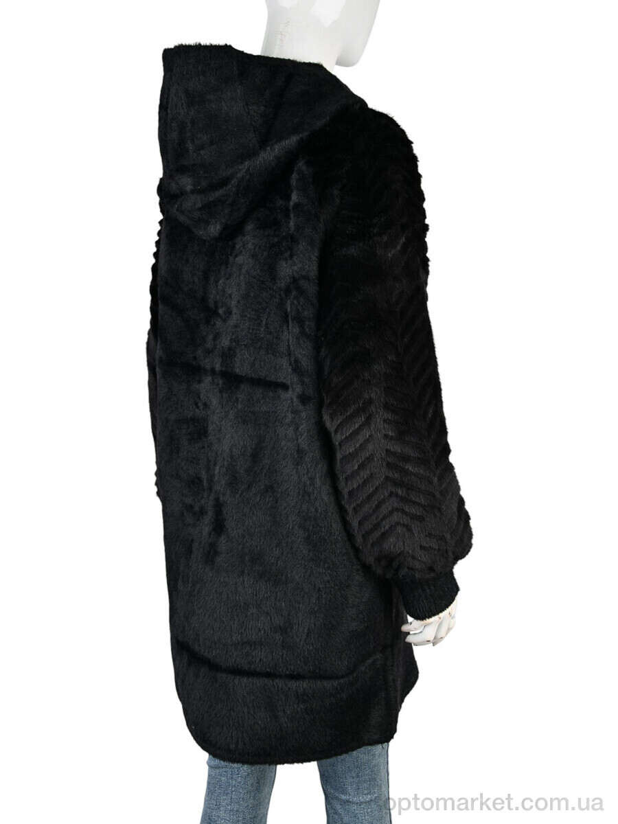 Купить Пальто жіночі N28 black Edel чорний, фото 2