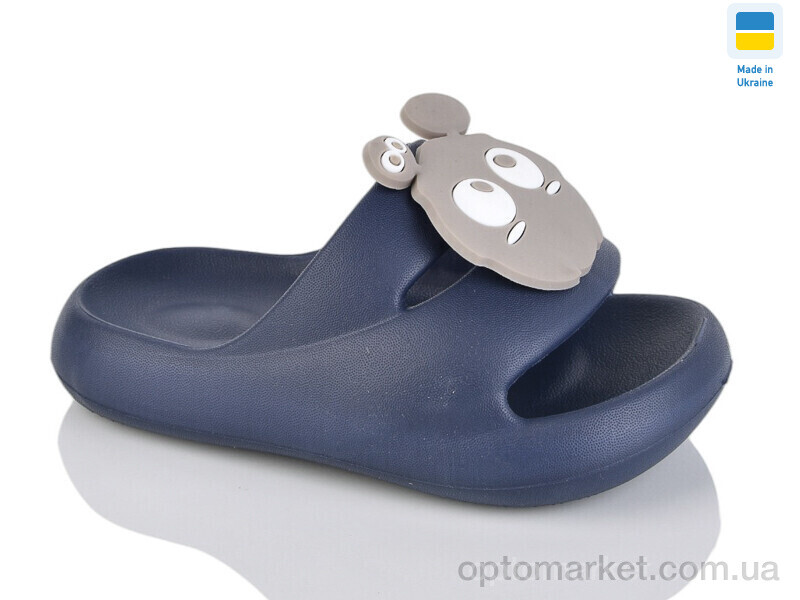 Купить Шльопанці дитячі N335 т.синій Dago синій, фото 1