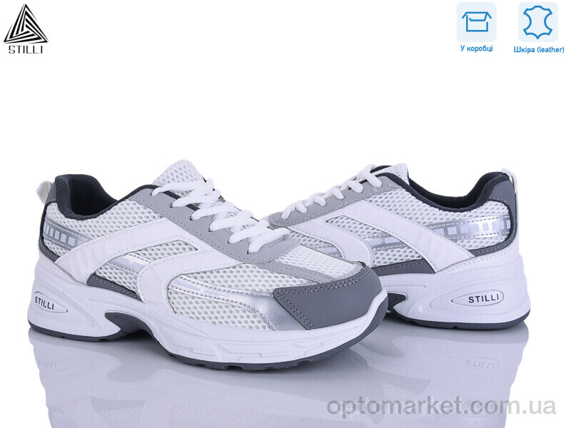 Купить Кросівки жіночі N360-1 шкіра Stilli білий, фото 1