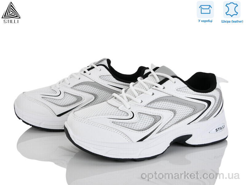 Купить Кросівки жіночі N390-5 шкіра Stilli білий, фото 1