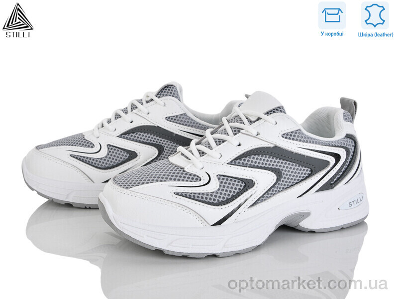 Купить Кросівки жіночі N390-9 шкіра Stilli білий, фото 1