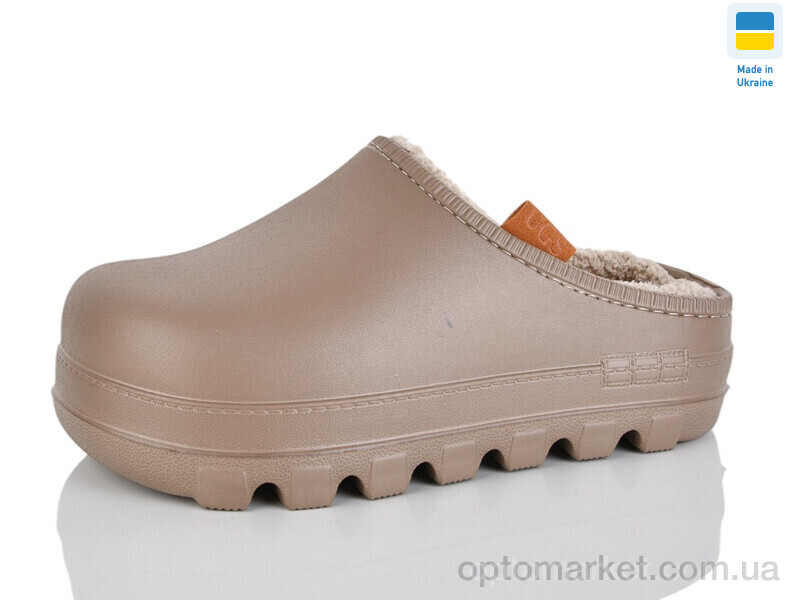 Купить Сабо жіночі N410 беж Gipanis коричневий, фото 1