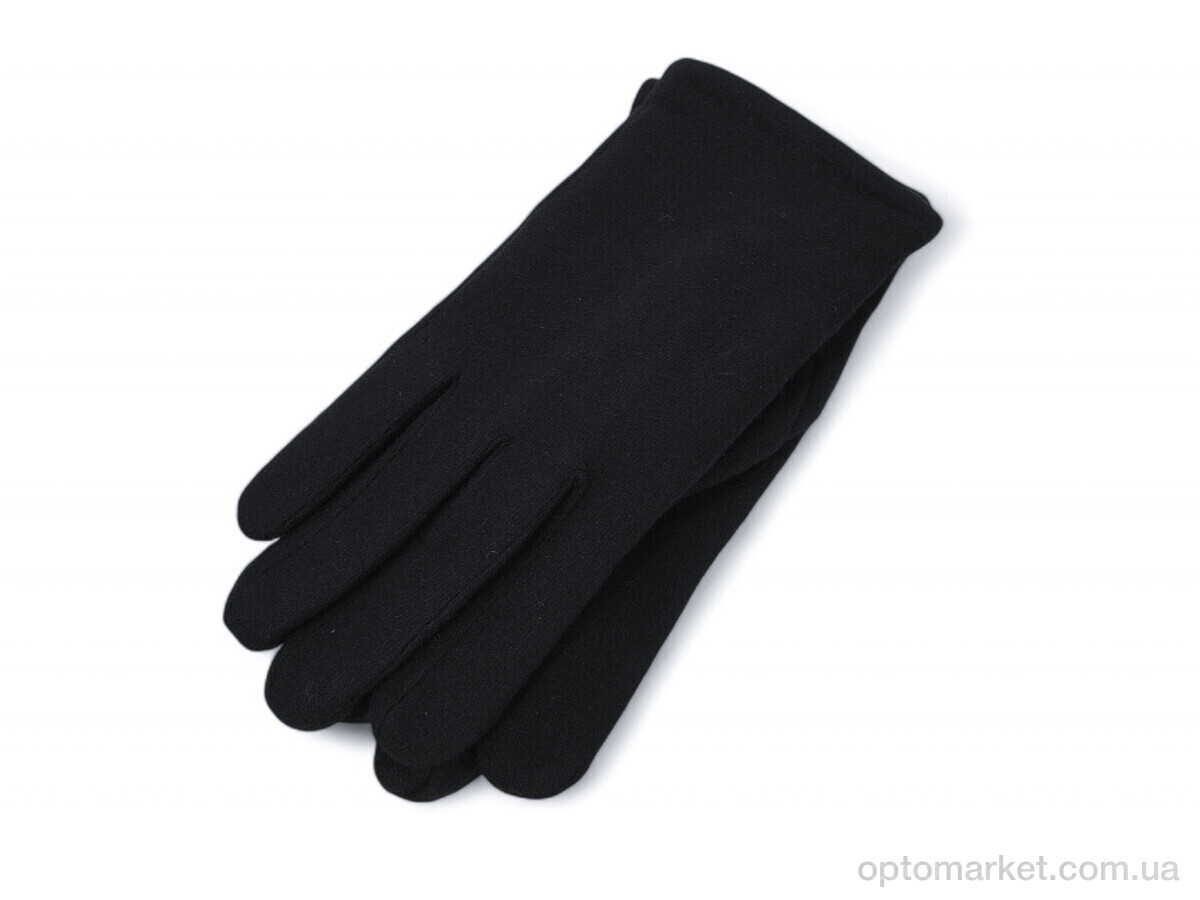 Купить Рукавички чоловічі N501 black Number one чорний, фото 1