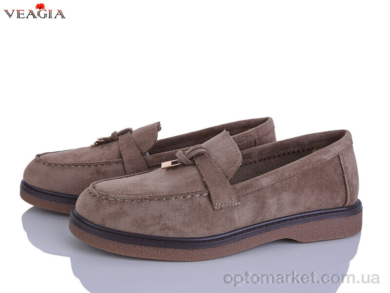 Купить Туфлі жіночі N51-2 Veagia коричневий, фото 1