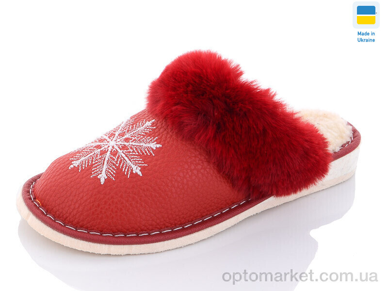 Купить Капці жіночі N54 червоний Крок червоний, фото 1