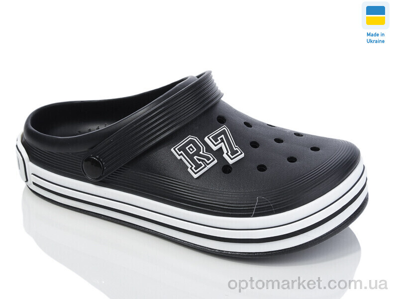 Купить Крокси жіночі N601 чорний Dago чорний, фото 1