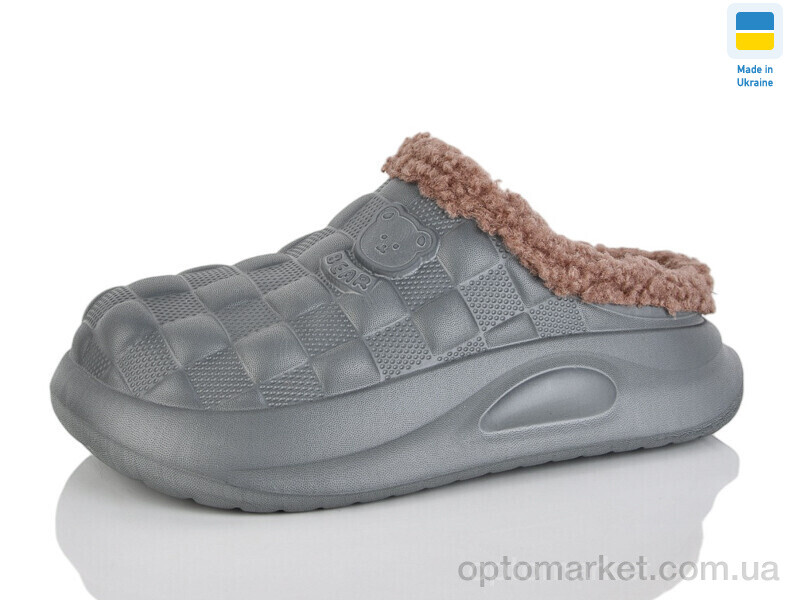 Купить Сабо жіночі N604 т.сірий TapMal сірий, фото 1