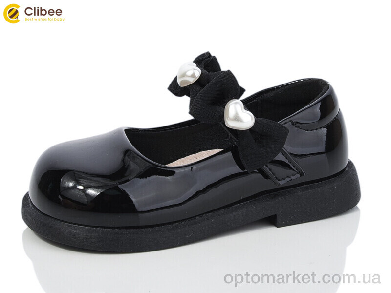 Купить Туфлі дитячі N615 black Apawwa чорний, фото 1