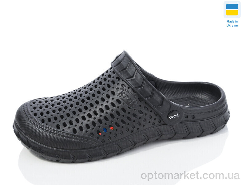 Купить Крокси жіночі N62 чорний Krok чорний, фото 1