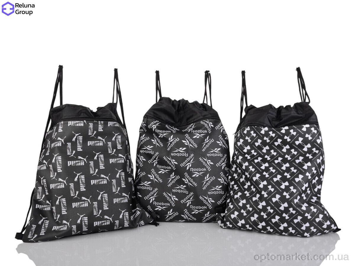 Купить Рюкзак-мішок унісекс N647-1TM mix Reluna Group мікс, фото 2