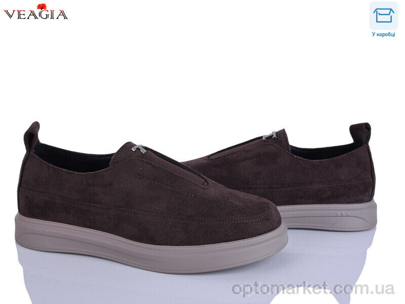 Купить Туфлі жіночі N68-2 Veagia коричневий, фото 1