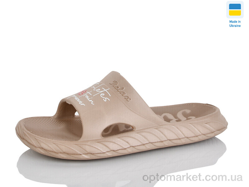 Купить Шльопанці жіночі N68 мокко Gipanis коричневий, фото 1