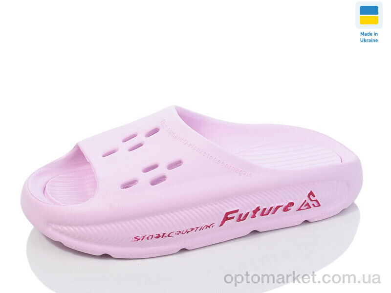 Купить Шльопанці жіночі N72 св.рожевий Lot Shoes рожевий, фото 1