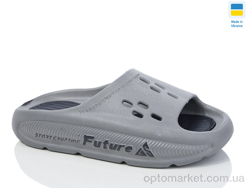 Купить Шльопанці унісекс N720 св.сірий Lot Shoes сірий, фото 1