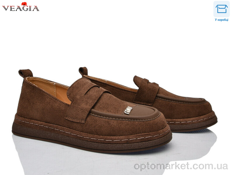 Купить Туфлі жіночі N77-2 Veagia-ADA коричневий, фото 1
