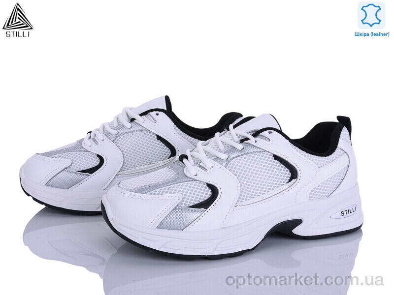 Купить Кросівки жіночі N80-2 шкіра Stilli білий, фото 1