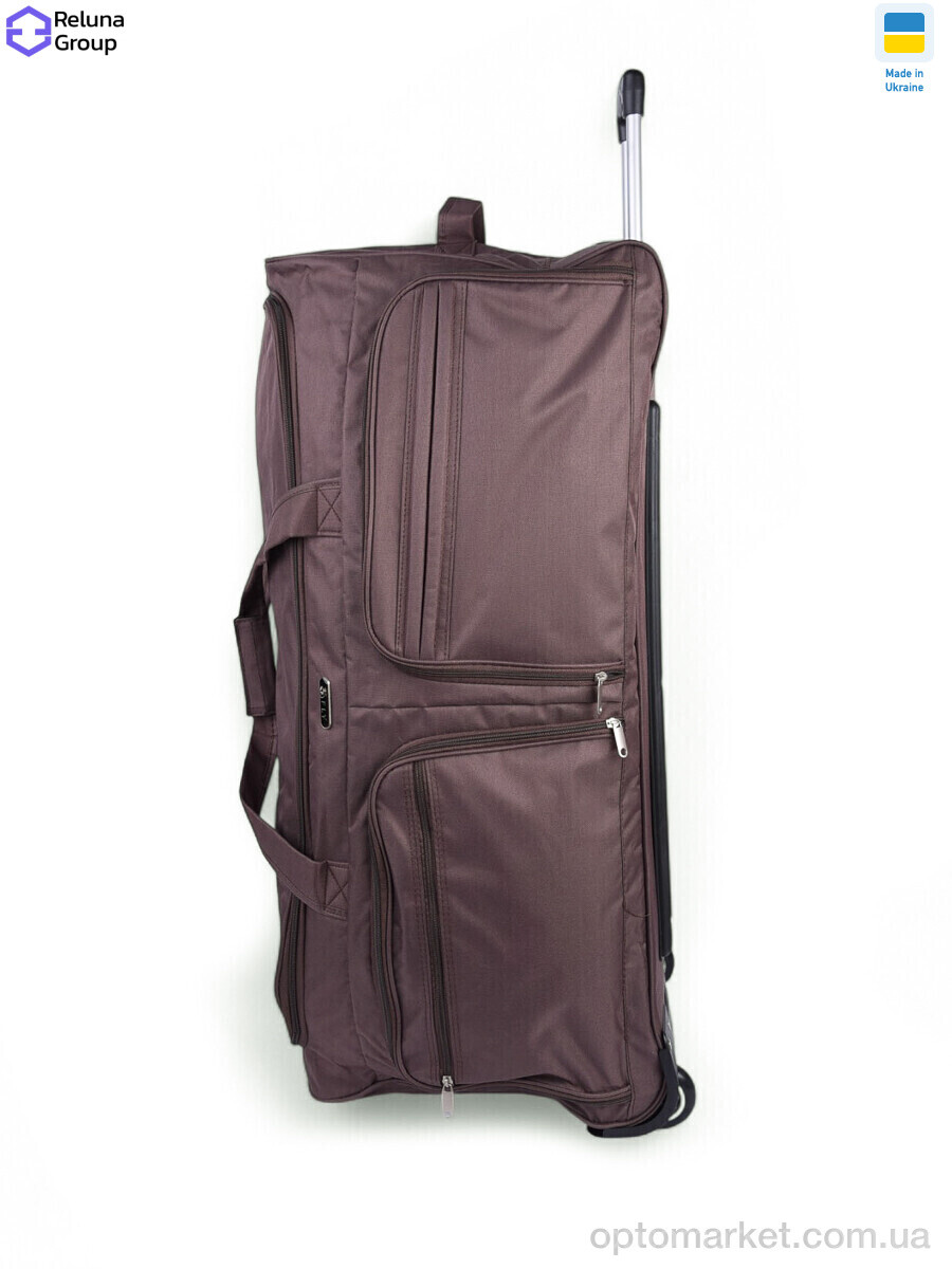 Купить Сумка унісекс N8001 brown (76x36x37см) Fly коричневий, фото 5