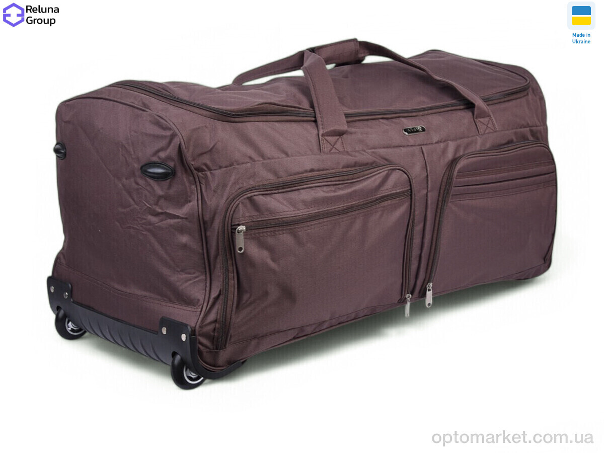 Купить Сумка унісекс N8001 brown (84x38x37см) Fly коричневий, фото 2