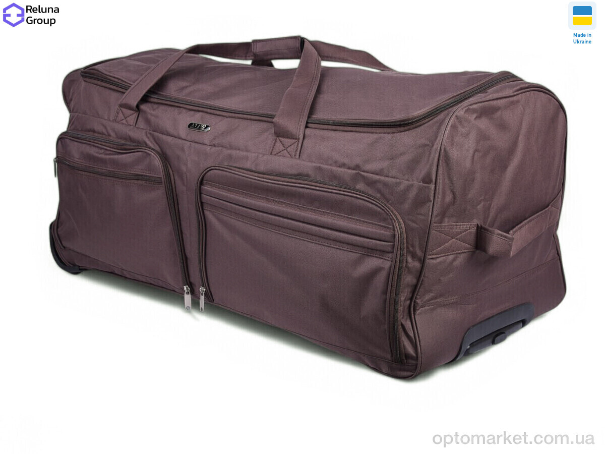 Купить Сумка унісекс N8001 brown (84x38x37см) Fly коричневий, фото 3