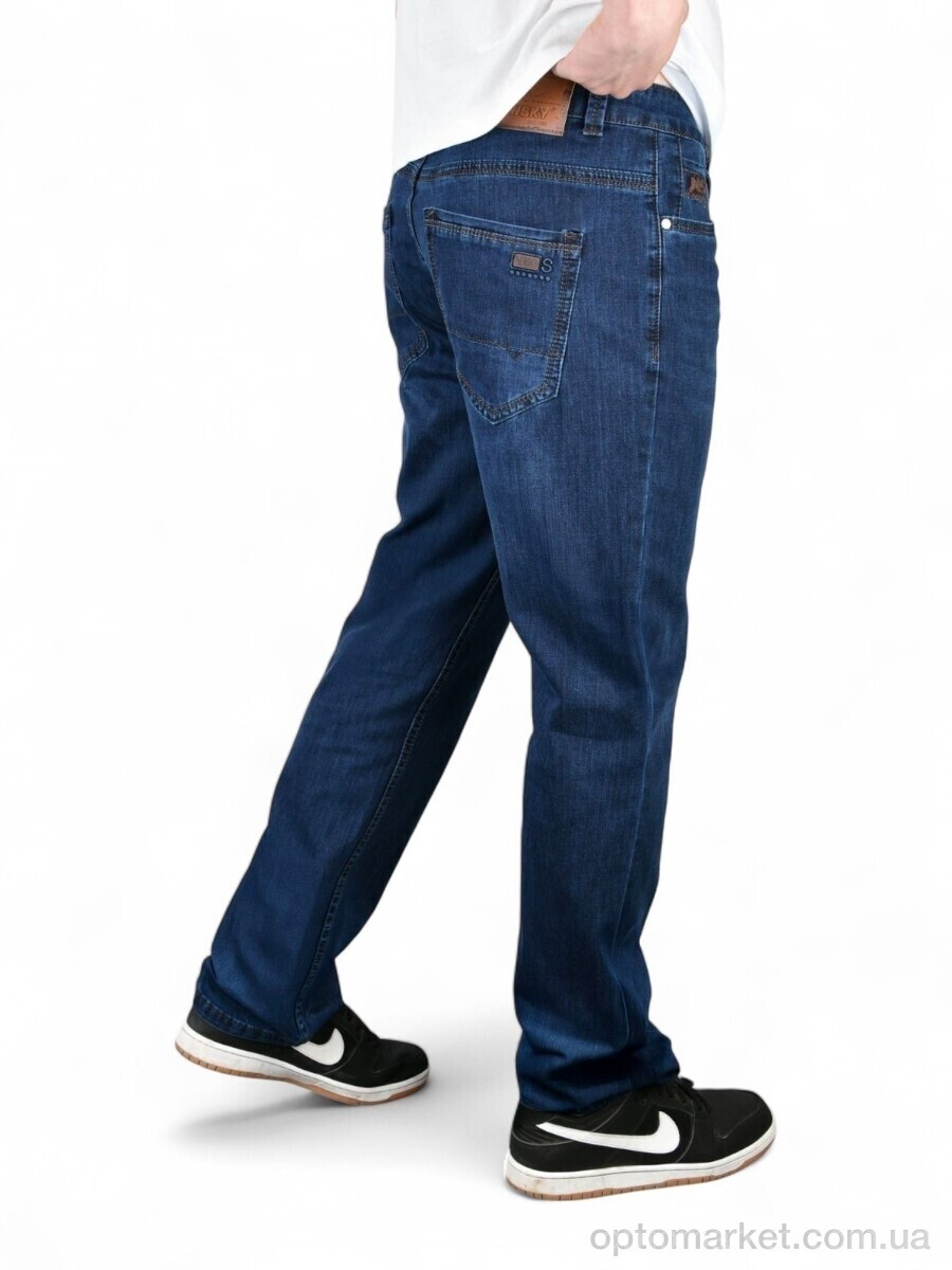 Купить Джинси чоловічі N95930 NEWSKY синій, фото 3