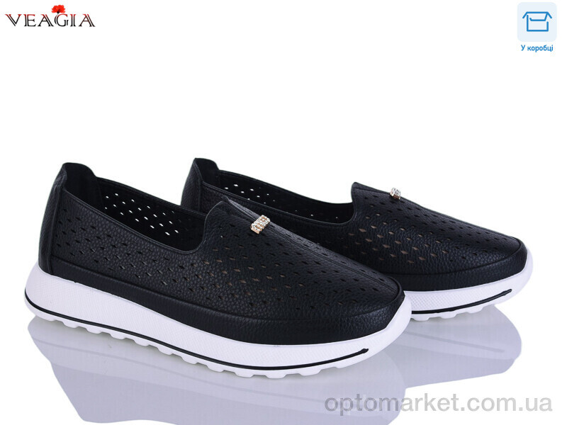 Купить Туфлі жіночі N96-1 Veagia чорний, фото 1