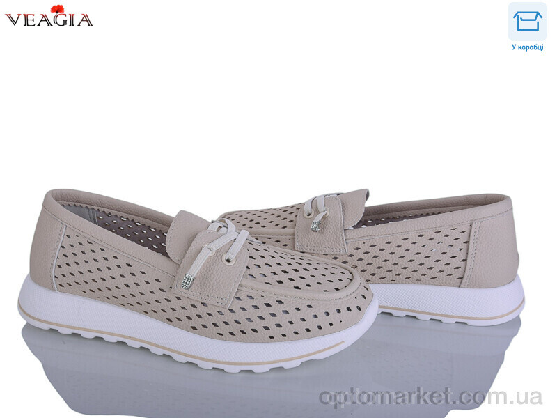 Купить Туфлі жіночі N99-3 Veagia бежевий, фото 1