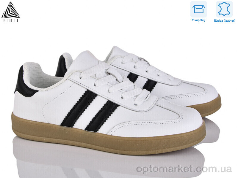 Купить Кросівки жіночі NA10-9 шкіра Stilli білий, фото 1