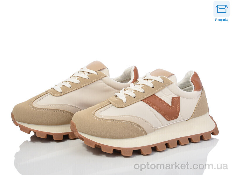 Купить Кросівки жіночі NAA009-2 Girnaive бежевий, фото 1