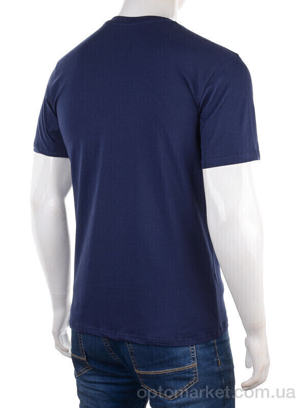 Купить Футболка чоловічі Nabo 01 navy Nabo синій, фото 2