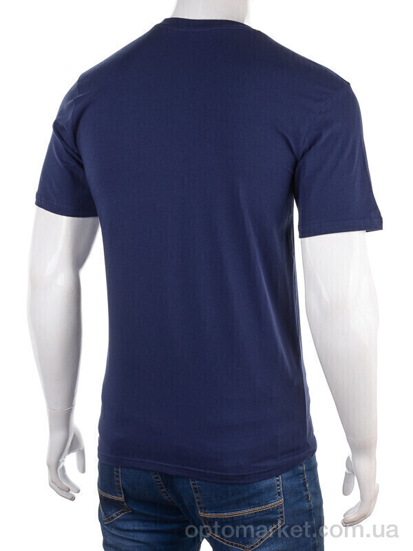 Купить Футболка чоловічі Nabo 02 navy Nabo синій, фото 2