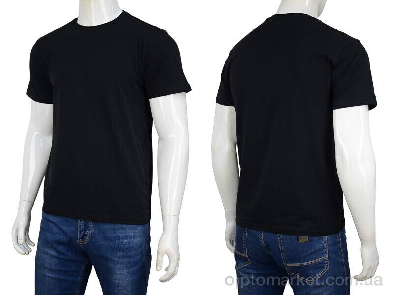 Купить Футболка чоловічі Nabo 03 black Nabo чорний, фото 3