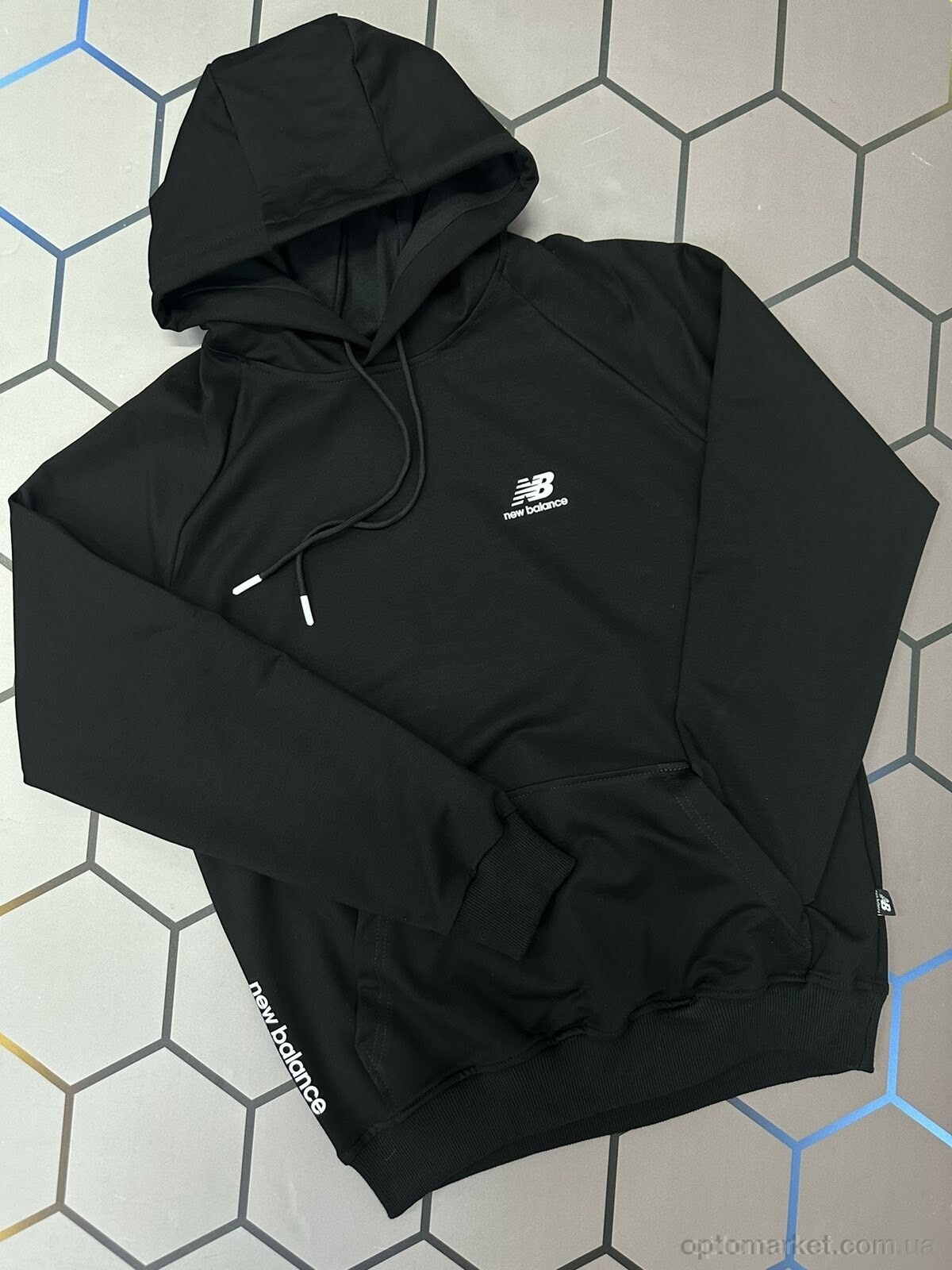 Купить Батник чоловічі nb-844 N.w balance чорний, фото 3