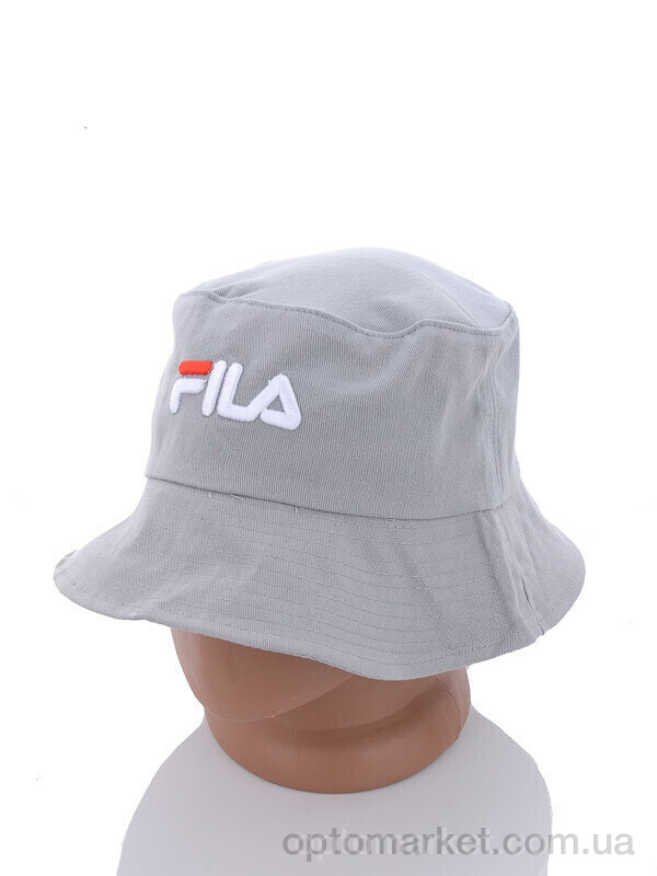 Купить Панама чоловічі NB018-6 grey F.la сірий, фото 2