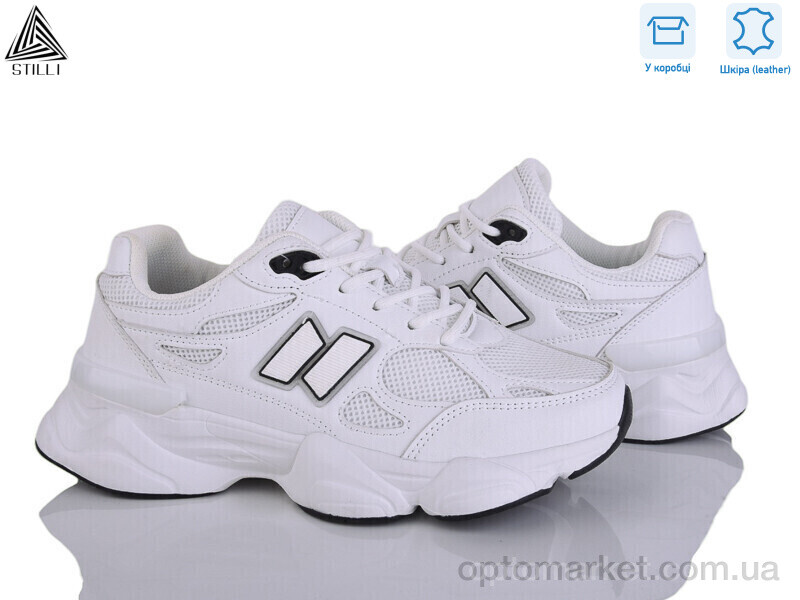 Купить Кросівки жіночі NB100-2 піна шкіра Stilli білий, фото 1