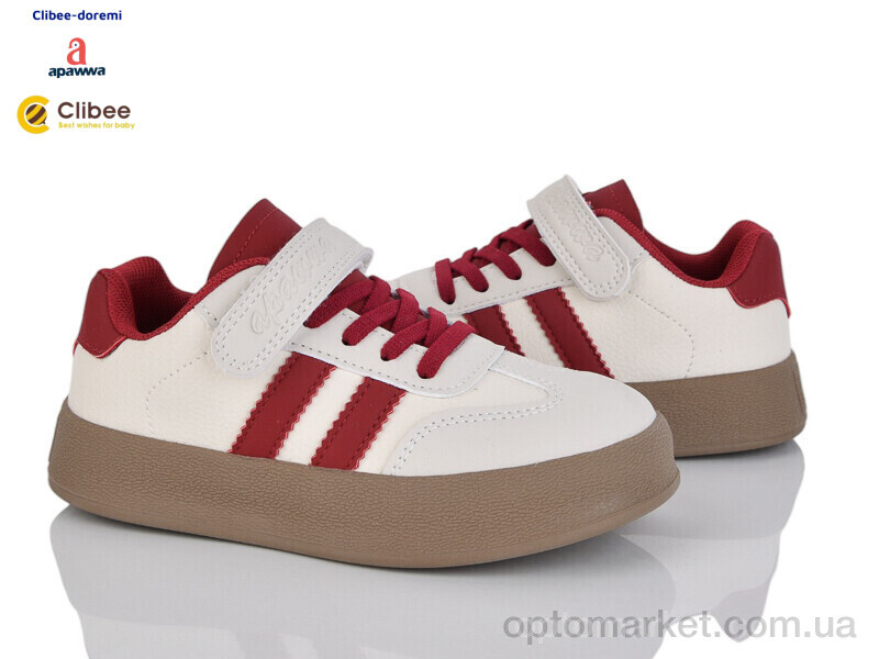 Купить Кросівки дитячі NB1315-1 wine Apawwa бежевий, фото 1
