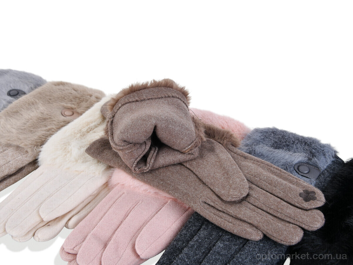 Купить Рукавички жіночі NB2 mix Number one мікс, фото 2