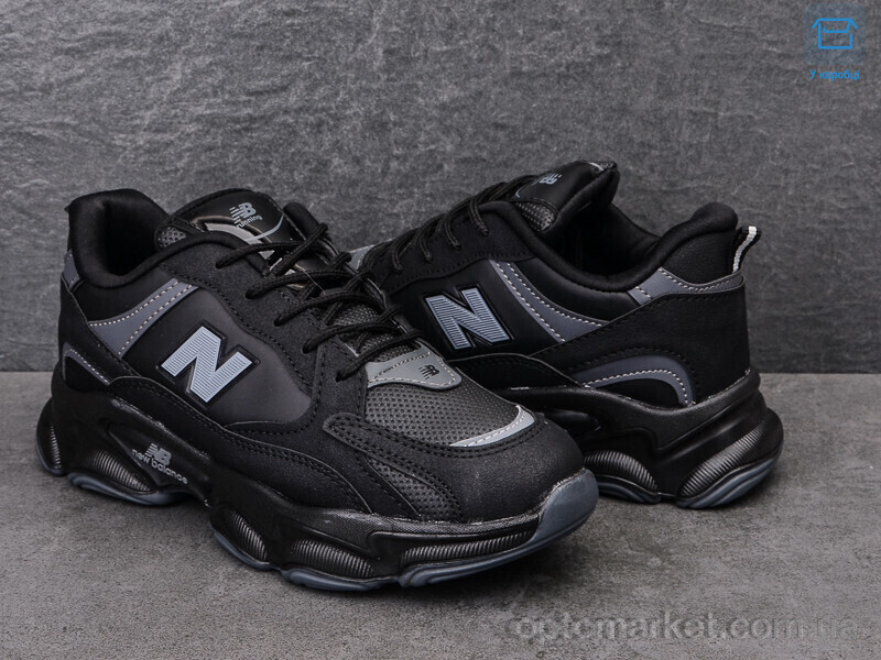 Купить Кросівки жіночі NBK001 N.w balance чорний, фото 3