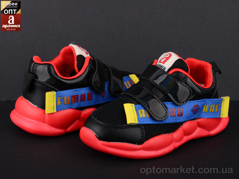 Купить Кросівки дитячі NC105 red Apawwa чорний, фото 2