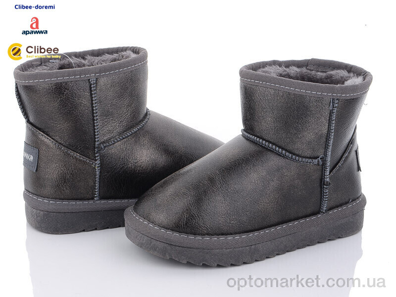 Купить Уги дитячі ND226-3 grey Apawwa сірий, фото 1