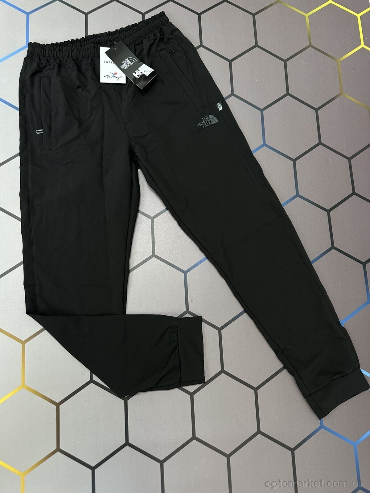 Купить Спортивні штаны чоловічі NF-34 T.e north face чорний, фото 3