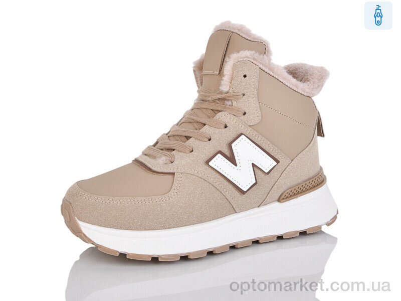 Купить Черевики жіночі NHK9028-5 DaFuYuan коричневий, фото 1