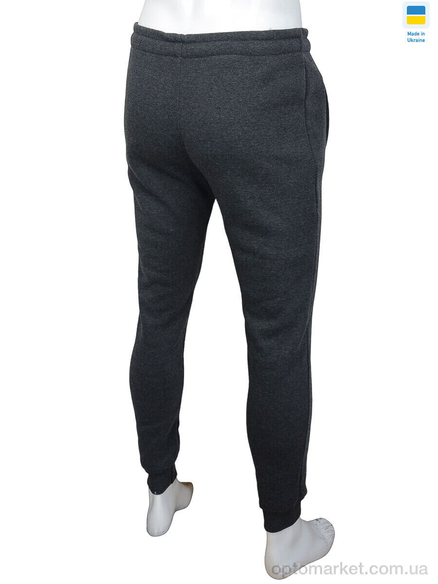 Купить Спортивні штаны чоловічі Ni grey, флис (06970) N.ke сірий, фото 3