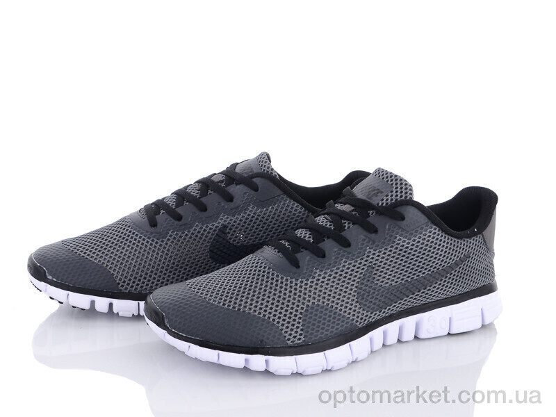 Купить Кросівки чоловічі NK Free3.0 grey N.ke сірий, фото 2